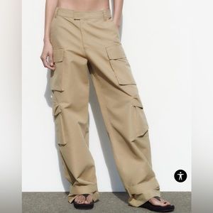 Zara Tabbed Cargo Pants